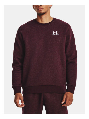 Under Armour UA Essential Fleece Crew Sweatshirt Cherven