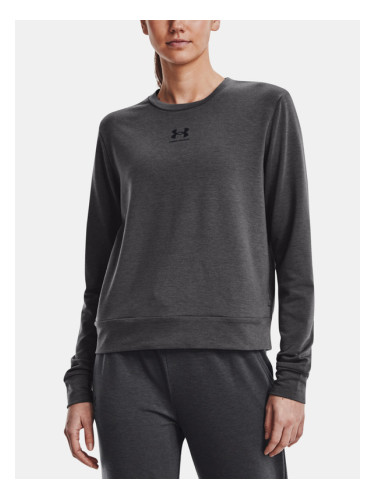 Under Armour Rival Terry Crew Sweatshirt Siv