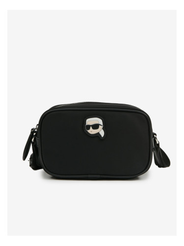 Karl Lagerfeld Ikonik 2.0 Camera Bag Дамска чанта Cheren