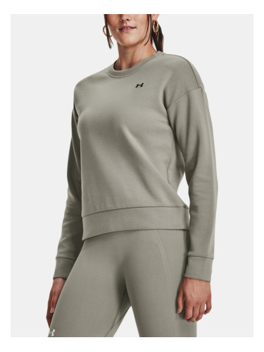 Under Armour Unstoppable Flc Crew Sweatshirt Siv