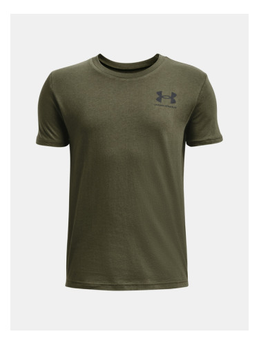 Under Armour UA B Sportstyle Left Chest SS Тениска детски Zelen