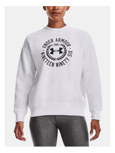 Under Armour Rival Fleece Crest Grp Crew Sweatshirt Byal