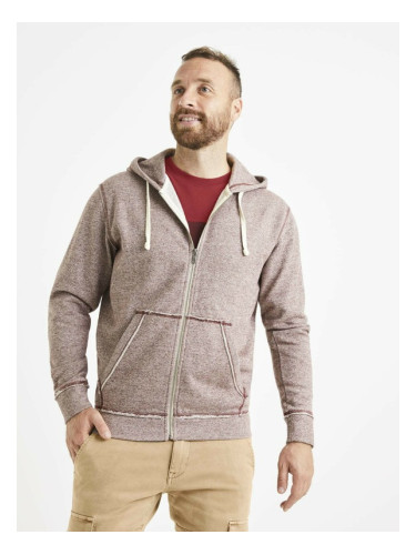 Celio Sweatshirt Cherven