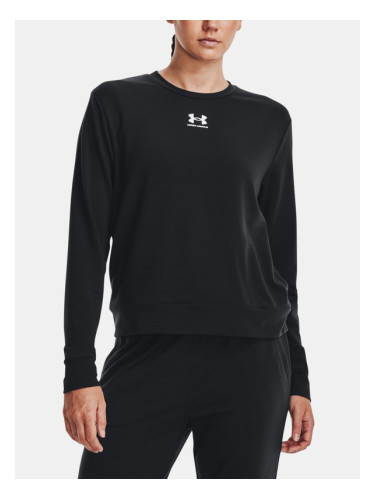 Under Armour Rival Terry Crew T-shirt Cheren