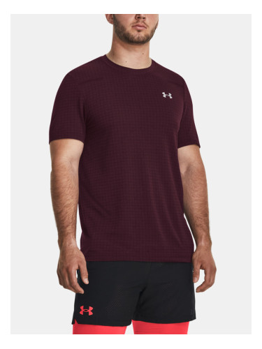 Under Armour Vanish Grid SS T-shirt Cherven