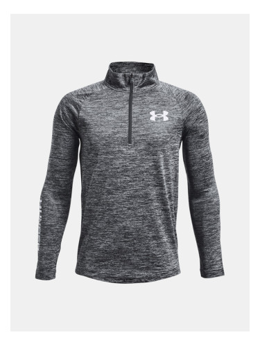 Under Armour UA Tech BL 1/2 Zip Тениска детски Siv