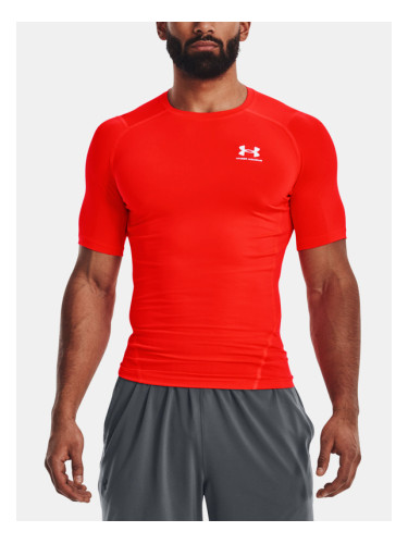 Under Armour UA HG Armour Comp SS T-shirt Oranzhev