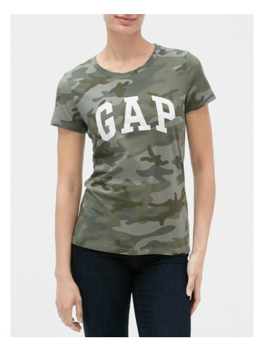 GAP Logo ss clsc tee T-shirt Zelen