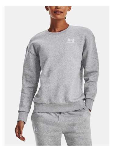 Under Armour Essential Fleece Crew Sweatshirt Siv