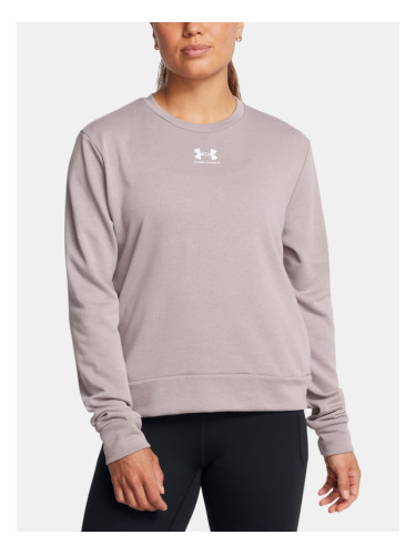 Under Armour Rival Terry Crew Sweatshirt Siv