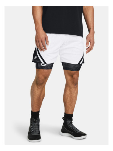 Under Armour Curry Mesh Short 4 Къси панталони Byal