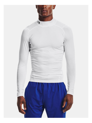 Under Armour UA HG Armour Comp Mock LS T-shirt Byal