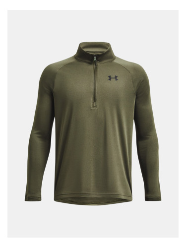 Under Armour UA Tech 2.0 1/2 Zip Тениска детски Zelen