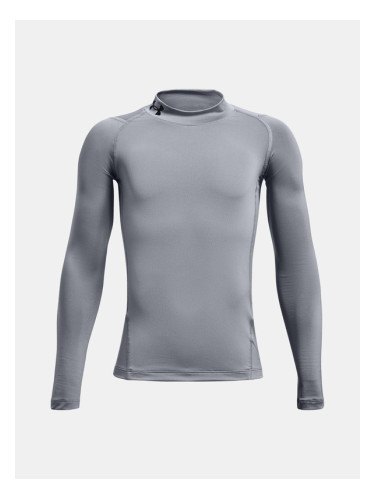 Under Armour UA HG Armour Mock LS Тениска детски Siv