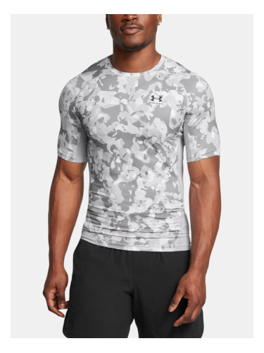 Under Armour UA HG Armour Prtd SS T-shirt Siv