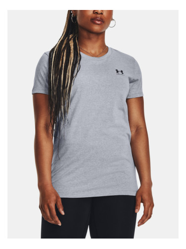 Under Armour UA W Sportstyle LC SS T-shirt Siv