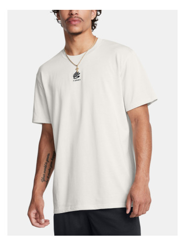 Under Armour Curry Hvyweight Logo Tee T-shirt Zelen