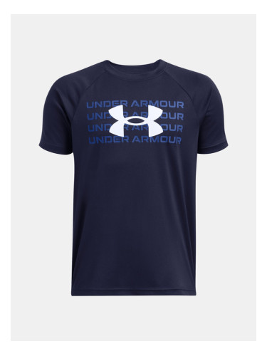 Under Armour UA B Tech WM Logo SS T-shirt Sin