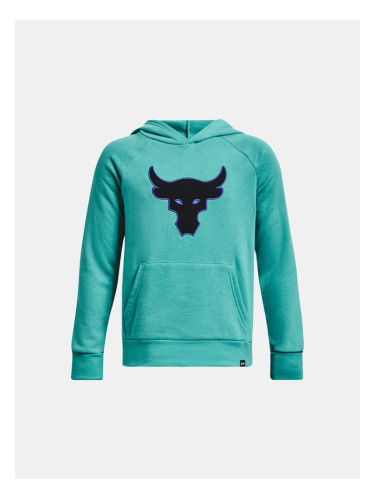 Under Armour Project Rock Brhm Bull Aplique HD Суитшърт детски Sin