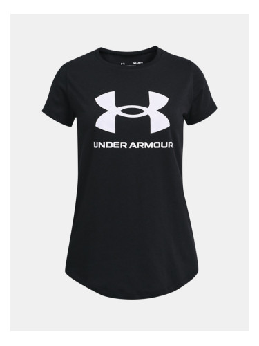 Under Armour UA G Sportstyle Logo SS Тениска детски Cheren