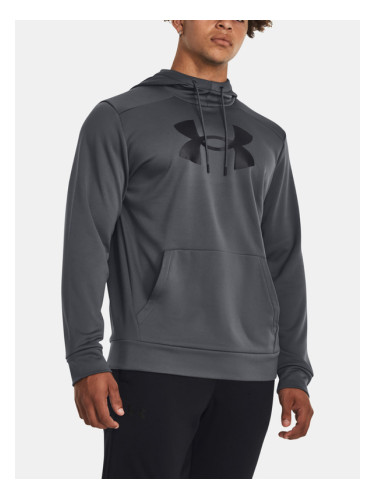 Under Armour UA Armour Fleece Big Logo HD Sweatshirt Siv