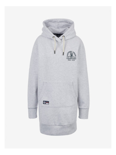 SuperDry T&F Hood Рокля Siv