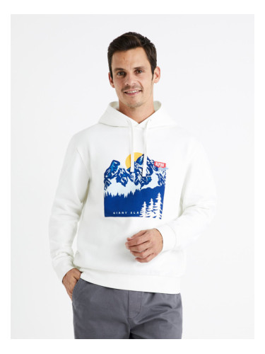 Celio Ceslalom Sweatshirt Byal