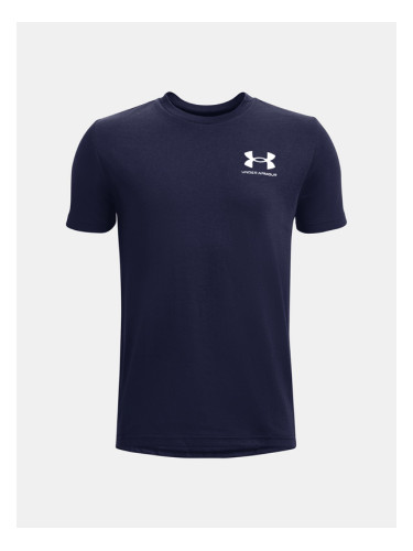 Under Armour UA B Sportstyle Left Chest SS Тениска детски Sin