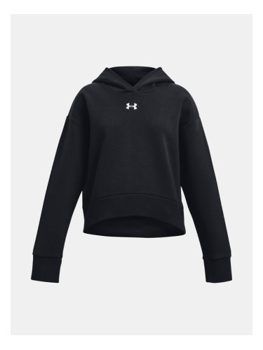 Under Armour UA Rival Fleece Crop Hoodie Суитшърт детски Cheren