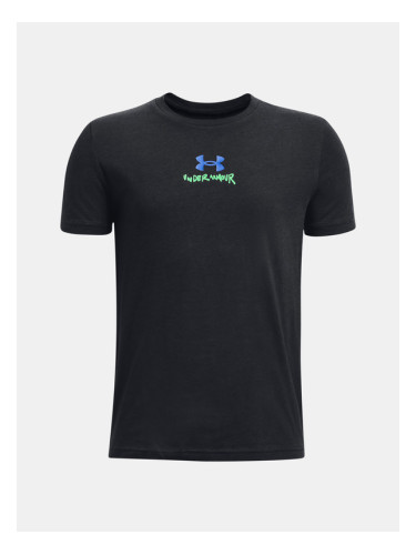 Under Armour UA Scribble Branded SS Тениска детски Cheren