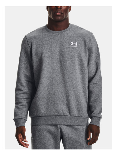 Under Armour UA Essential Fleece Crew Sweatshirt Siv