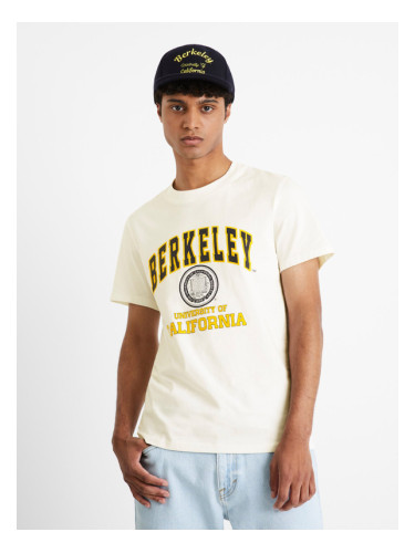 Celio Berkeley University T-shirt Byal