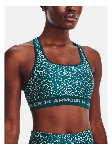 Under Armour Crossback Mid Print Cпортен Сутиен Sin