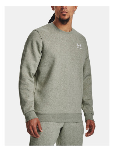 Under Armour UA Essential Fleece Crew Sweatshirt Siv