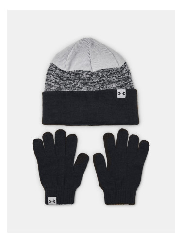 Under Armour Girl's Beanie & Glove Combo Детски екип Cheren