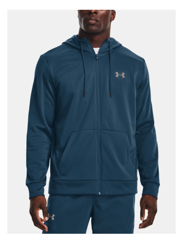 Under Armour UA Armour Fleece FZ Hoodie Sweatshirt Sin