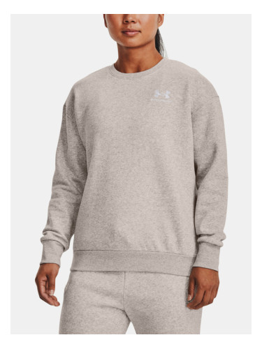 Under Armour Essential Fleece Crew Sweatshirt Siv