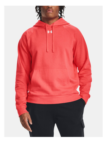 Under Armour UA Rival Fleece Hoodie Sweatshirt Cherven