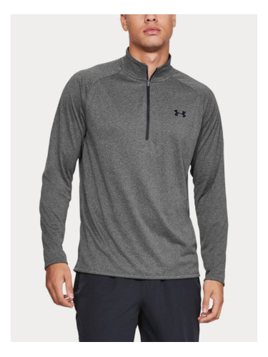 Under Armour UA Tech 2.0 1/2 Zip T-shirt Siv