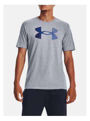 Under Armour UA Big Logo Fill SS T-shirt Siv