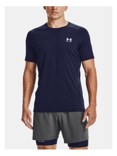 Under Armour HG Armour Fitted SS T-shirt Sin