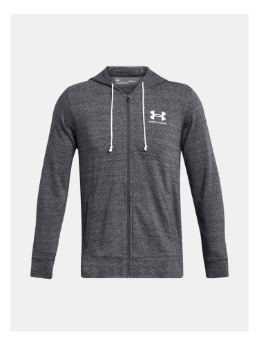 Under Armour UA Rival Terry LC FZ Sweatshirt Siv