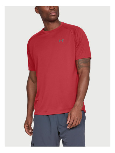 Under Armour UA Tech 2.0 SS T-shirt Cherven