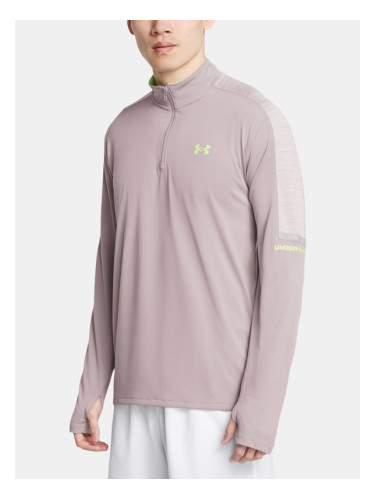 Under Armour UA Tech Utility 1/4 Zip T-shirt Siv