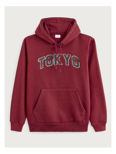 Celio Vetokyo Sweatshirt Cherven