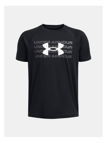 Under Armour UA B Tech Wordmark Logo SS T-shirt Cheren