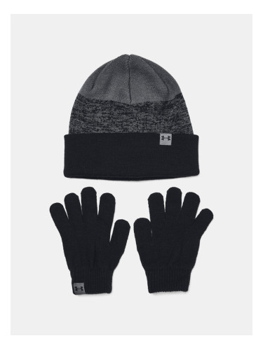 Under Armour B's Beanie & Glove Combo Ръкавици детски Cheren