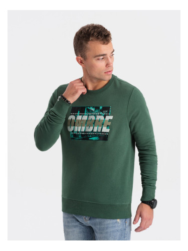 Ombre Clothing Sweatshirt Zelen