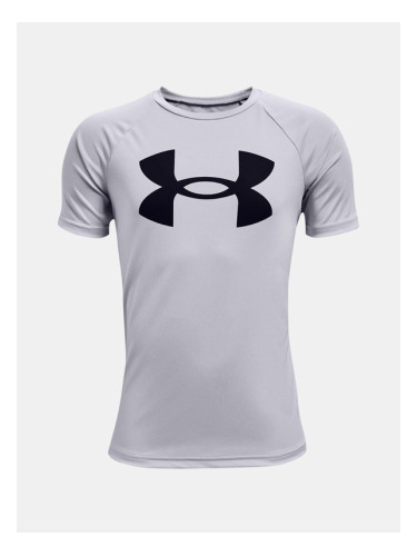 Under Armour UA Tech Big Logo SS Тениска детски Siv