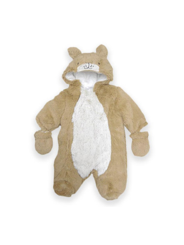 Бебешко Космонавтче "Кафяво Зайче" (0-3 мес.)